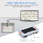 ⁦Eyoyo 5.0 بوصة LCD 3-48X المكبر الرقمي المحمول لوبا الإلكترونية قراءة الفيديو المعونة المحمولة مع HDMI 1080 i60 وإخراج AV - AliExpress⁩ - الصورة ⁦3⁩