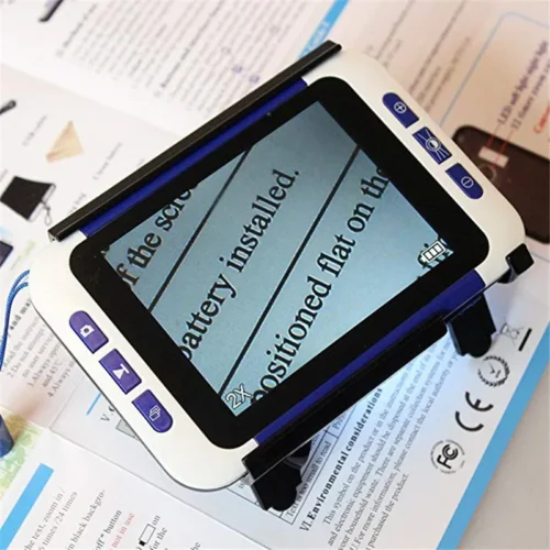 ⁦2X-32X العدسة الرقمية منخفضة الرؤية 3.5 "لون LCD جيب Led عدسة تكبير يدوية مضاءة القراءة المكبر للقراءة - AliExpress⁩ - الصورة ⁦1⁩