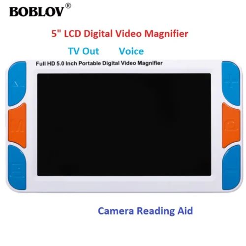 ⁦Eyoyo 5.0 بوصة LCD 3-48X المكبر الرقمي المحمول لوبا الإلكترونية قراءة الفيديو المعونة المحمولة مع HDMI 1080 i60 وإخراج AV - AliExpress⁩ - الصورة ⁦1⁩