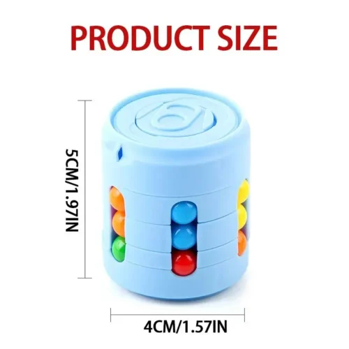 ⁦Multiple Functions Fidget Spinner Magic Colorful Beans Finger Spinning Relieves Stress Decompression Tool For Children And Adult - AliExpress 26⁩ - الصورة ⁦2⁩