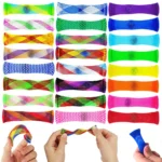 Sensory Toys Marbles Ball Autism ADHD Anxiety Therapy Toys EDC Stress Relief Hand Fidget Toys Braided Mesh Easy Bend With Marble - AliExpress