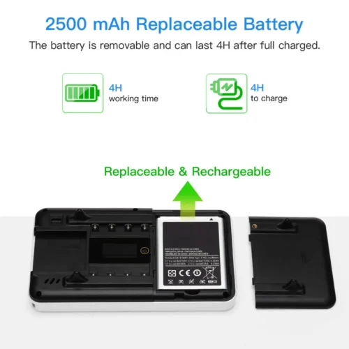 ⁦Eyoyo 5.0 بوصة LCD 3-48X المكبر الرقمي المحمول لوبا الإلكترونية قراءة الفيديو المعونة المحمولة مع HDMI 1080 i60 وإخراج AV - AliExpress⁩ - الصورة ⁦5⁩