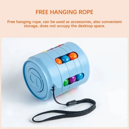 ⁦Multiple Functions Fidget Spinner Magic Colorful Beans Finger Spinning Relieves Stress Decompression Tool For Children And Adult - AliExpress 26⁩ - الصورة ⁦3⁩