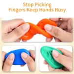 Fidget Toys Sensory Stone 6 Pack Textured Worry Stone Social Emotional Feelings Toys For Special Needs Fidget Stress Toys - AliExpress 26 - الصورة 6