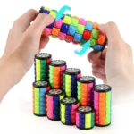 Creative 3D Rotating Slid Cube Puzzle Color Tower Decompression Novel Cube Child Puzzle Toy Parent-child Montessori Prop Gift - AliExpress 26