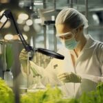 ⁦1 قطعة مصابيح مكتبية بزجاج مكبر مع مشبك، قابلة للتعتيم، 3 أوضاع لون، 10 مستويات سطوع، مصباح مكبر بذراع متحرك من المعدن LED للمكتب/الحرف اليدوية/اللحام/القراءة/الخياطة/صناع المجوهرات العمل المثير/العملي⁩ - الصورة ⁦8⁩